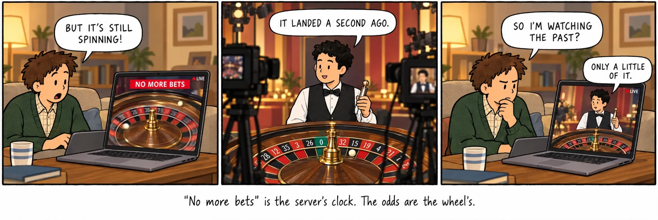 “Dau zaidi hayakubaliwi” ni saa ya seva. Odds ni za gurudumu.